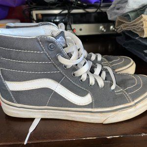 Navy Blue Sk8-Hi Vans